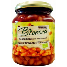 Bionova Baked Beans in tomato sauce 有机番茄汁掩豆 340gm